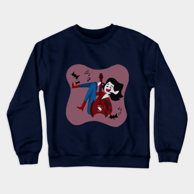 Marcy Vibes Crewneck Sweatshirt by artsydino